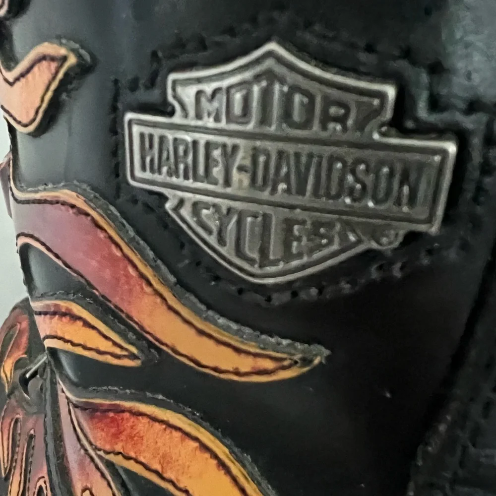 Harley-Davidson Motorcycle Boots Man’s 8.5 Women's 10.5 - Picture 8 of 10